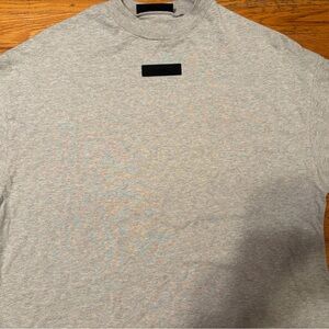 Essentials Light Gray Men's Tee